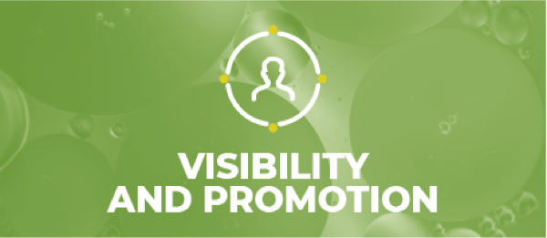 Visibility and Promotion icon, from their own membership page